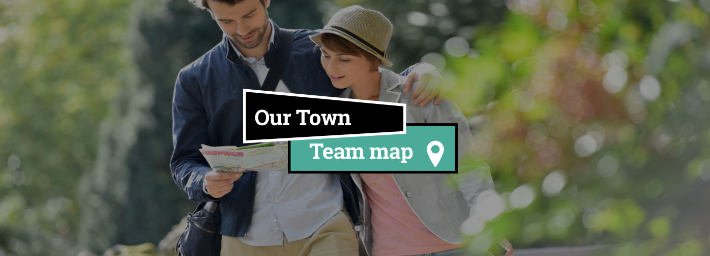 Our town team map